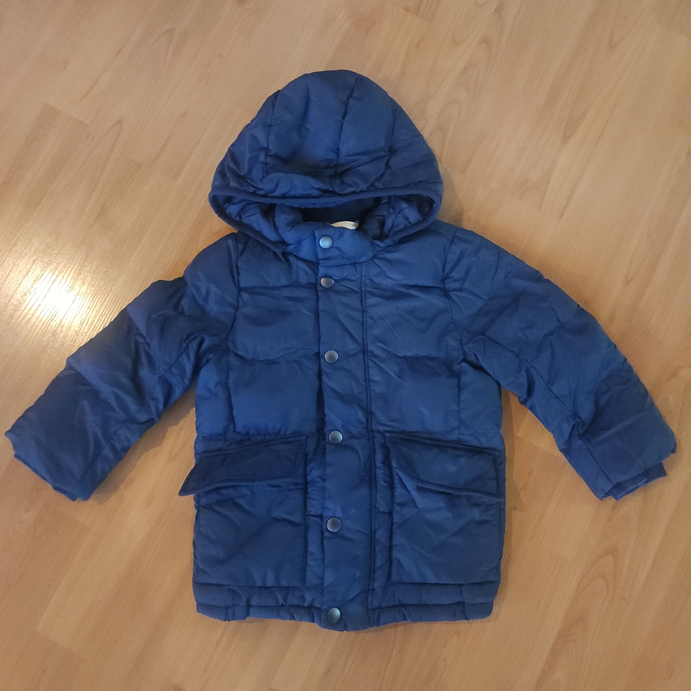 Uniqlo Kids Blue Puffer Jacket